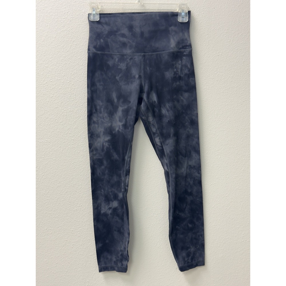 Lululemon Align Yoga Leggings Womens 6 Grey Diamond Dye High‎ Rise Athleisure